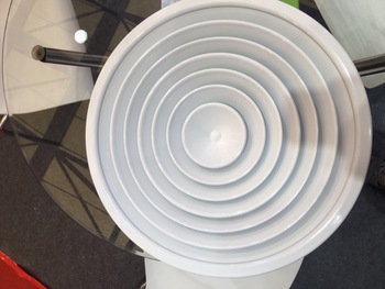 aluminum adjustable cones round ceiling diffuser Hvac architectual ceiling circular diffuser V92