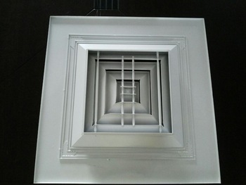 Ceiling tile square diffser