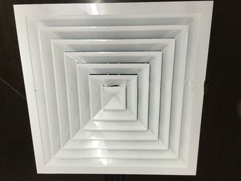 aluminum four way diffuser ventilation ceiling diffuser hvac air duct diffuser