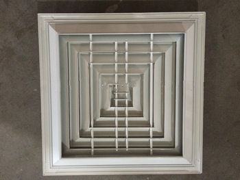 aluminum four way diffuser ventilation ceiling diffuser hvac air duct diffuser