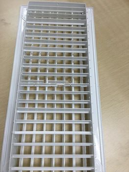 hvac ceiling fresh air supply grille ventilation register aluminum double deflection grille