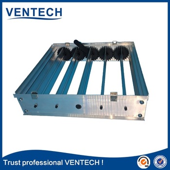 Hvac system air adjustable air dampers volume control damper for duct round steel damper V92