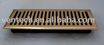 Contemporary style floor register