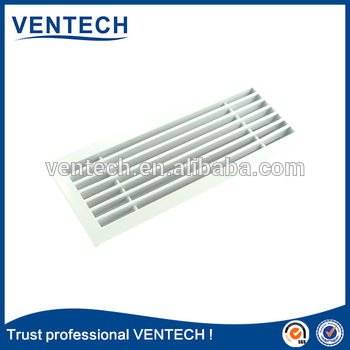 linear supply exhaust grille aluninum