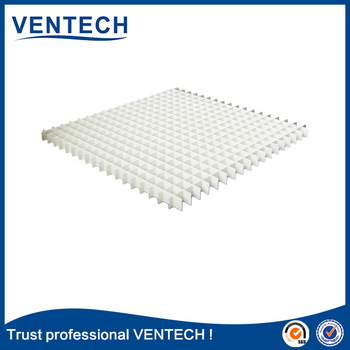 HVAC Aluminum Eggcrate grille Air Conditioning Egg crate Grille eggcrate core