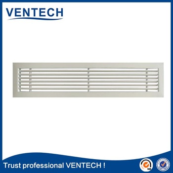 Aluminium linear bar grille