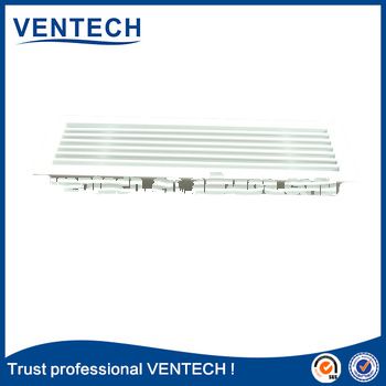 air conditioning linear bar grille removable grille aluminum air grille