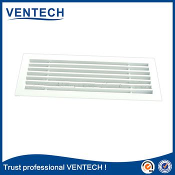central air conditioning removable core grille aluminum linear grille linear bar grille