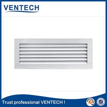 Hvac Middle East hot sell door grill design air diffuser aluminum door grille louver V92