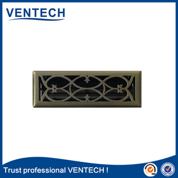 Hvac system metal victorian exhaust air floor register floor grilles V92