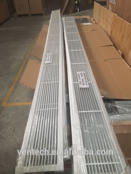 Hvac exhaust linear bar grille aluminum ceiling return air grille V92