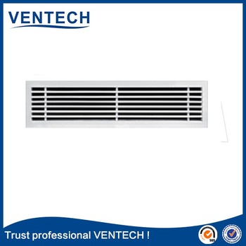 Aluminium air vent grilles,waterproof linear hvac grilles