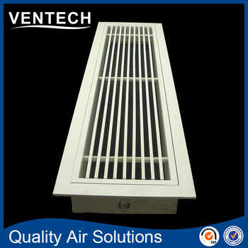 Air cooling return air linear grille,return air grille for doors