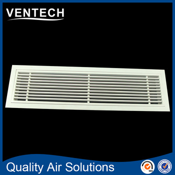 Open return air linear grille,exhaust air grille