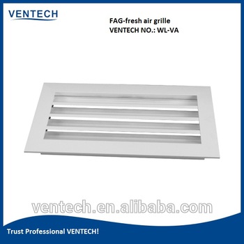 HVAC systems aluminum fresh aluminum air louver indoor air conditioning