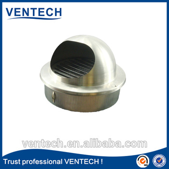 Fresh air <font color='red'>vent</font> cover Return grille <font color='red'>round</font> ball <font color='red'>weather</font> <font color='red'>louver</font> for HVAC