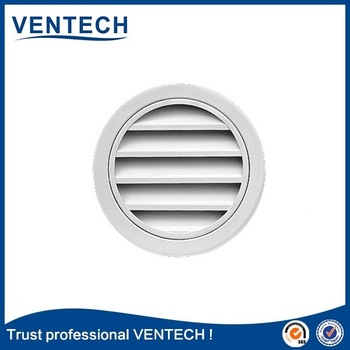 Ventilation round aluminum vent louvers round ceiling louver