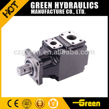 GREEN T6CC DC EC ED DOUBLE vane pump oil pump for marine machinery