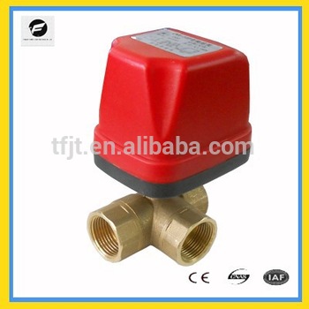 AC24V and AC220V three-way motor valve for water working project