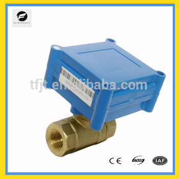 CWX 1 0A 2 way G1 4 DC3 6V motorized On Off valve for mini water flow auto control system