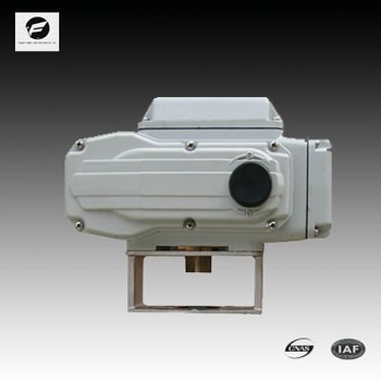 4 20ma on off type 220v 24V 12v quarter turn electric Motorized Valve Actuator with signal feedback
