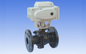 2 way electric regulation ball valve with actuator for water treatment and reuse of rainwater project