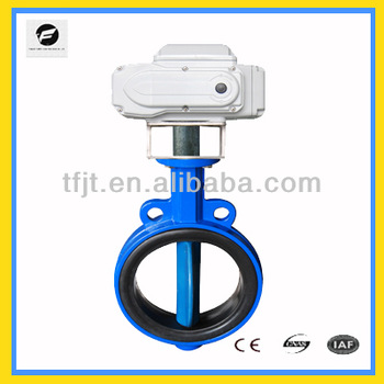 AC220V 6”” CTB series electric butterfly valve for Irrigation equipment,drinking water equipment