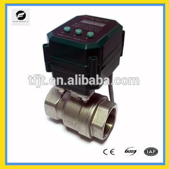 CTF001 series 4 20mA modulating electric motorized valve