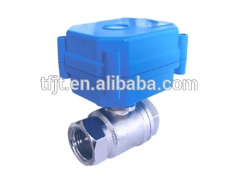 12V 24V 110V 220V <font color='red'>two</font> <font color='red'>way</font> 1 2 3 4 ss304 <font color='red'>motorized</font> water <font color='red'>valve</font> for <font color='red'>Fan</font> <font color='red'>Coil</font> and HVAC replace