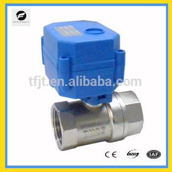 2- way DC3-6V 1 inch electric control valves CWX-15Q/N for drinking water CE and ISO approved