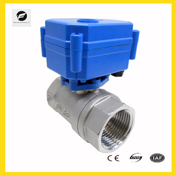 9 24V AC DC electrical operated control ball valve water pressure regulator water flow control valve for water treatment project