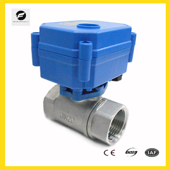 5V 9 24v electrical operated control ball valve water pressure regulator water flow control valve for water treatment project