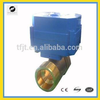 DC9 24V motor electric control valve for agricultural water conservation and water saving irrigation system