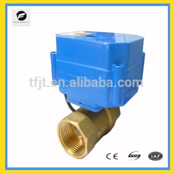 DC9 24V motor electric control valve for agricultural water conservation and water saving irrigation system