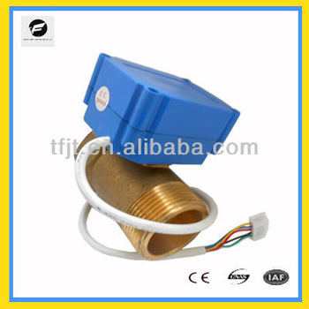 2 way 5 4 inch electric control valve with 12V for solar water heaters washing machines water