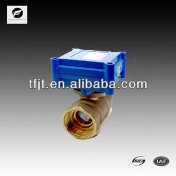 CWX 1 0 2 way electric valve with motor actuator for chilled water