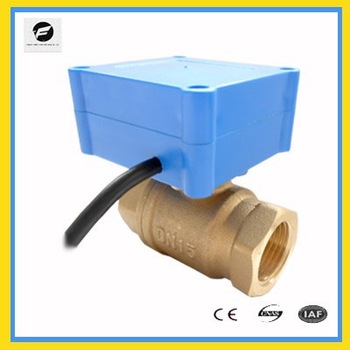 20mm 2 <font color='red'>way</font> <font color='red'>electric</font> <font color='red'>motor</font> <font color='red'>valve</font> DC12V brass for boiler <font color='red'>water</font> treatment <font color='red'>chilled</font> <font color='red'>water</font> system