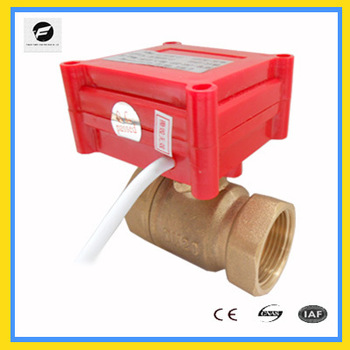 CWX 20 2 way DN10 DN15 DN20 DN25 motor control valve for Chilled water small size