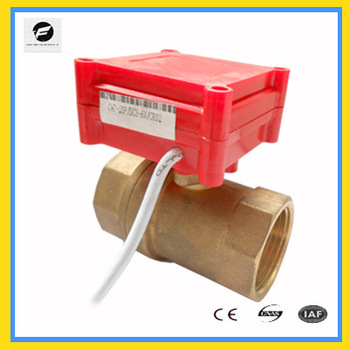 CWX 20 2 way DN10 DN15 DN20 DN25 motor control valve for Chilled water small size