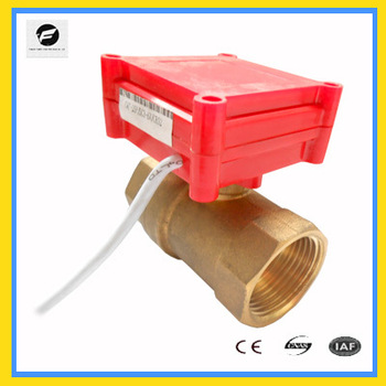 CWX 20 2 way DN10 DN15 DN20 DN25 motor control valve for Chilled water small size