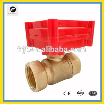 CWX 1 0 2NM mini electric 24vdc irrigation ball valve