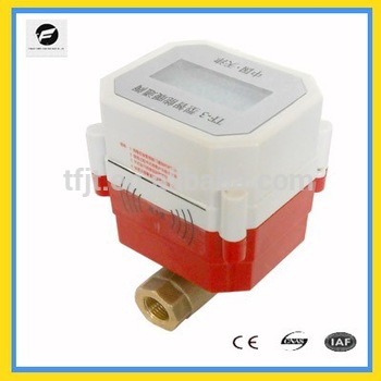 DC3 6V li battery 1 Full port IC warm valve for Heating water control