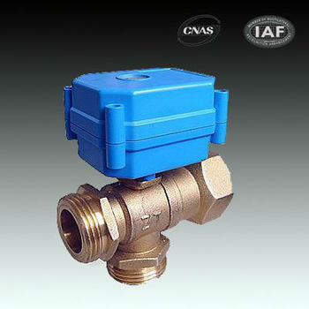BSP 3 way Mini Electric ball Valve for <font color='red'>Water</font> meter <font color='red'>IC</font> <font color='red'>Card</font> <font color='red'>Meters</font>