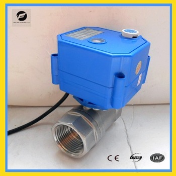 CWX 25s electric ball valve with actuator for hvac water equipment