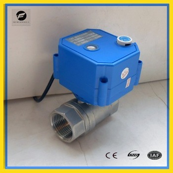 CWX 25s electric ball valve with actuator for hvac water equipment
