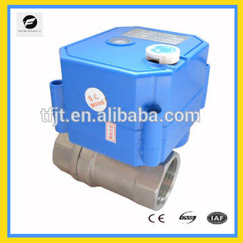 CWX 25S Series Mini motorized valve with manual function