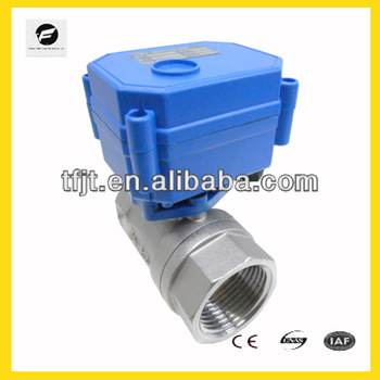 TF CWX series mini motorized valve motor operated for irrigation equipment drinking water equipment water heaters IC card