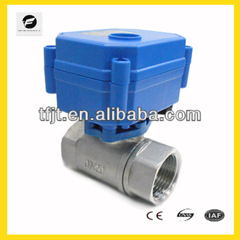 TF CWX series mini solenoid valve motor operated for irrigation equipment drinking water equipment water heaters IC card