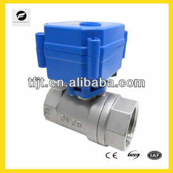 CWX 15Q 3 4 mini solenoid ball valve Stainless Steel BSP DC AC9 24V series city actuator