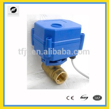 CWX15Q motor valve 1/4”,3/8 DC9-24v for Air-warm valve.HVAC and fire-flight sprinkler service
